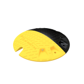 Speed bump | type Nox | end piece | black | height: 60 mm